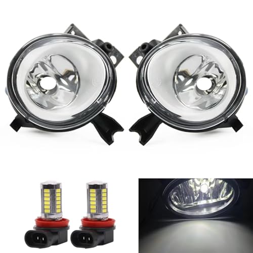 Faros antiniebla de alta resistencia para VW Touareg 2003-2013 con ajuste OEM preciso 2