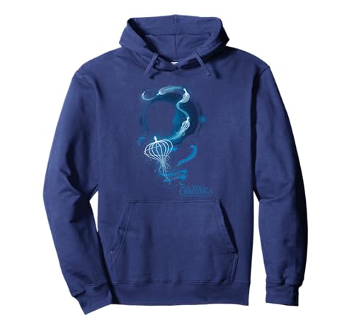Image of Fantastic Beasts 2 Newt Silhouette Pullover Hoodie