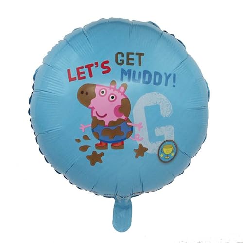 Lovsong 5 Pcs - Birthday Party Balloons - Pink Pig Balloons George Pig Balloons Brother Pig Balloons - Adult & Kids Party Theme Decorations #TOP2