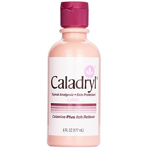 Caladryl Lotion, Calamine Plus Itch Reliever, 6-Ounce Bottle by Caladryl Cover