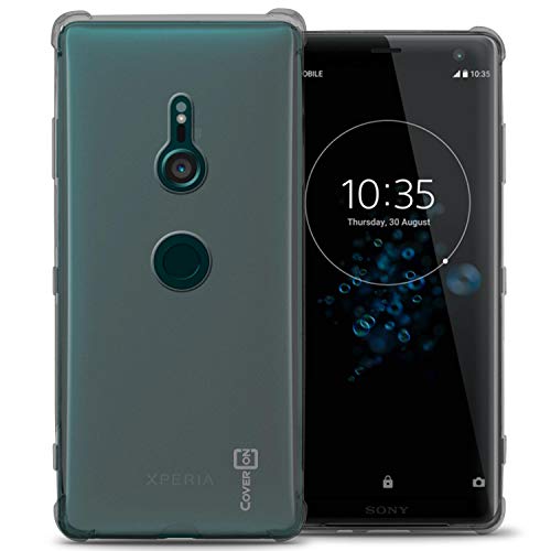 CoverON Slim Fit TPU Rubber FlexGuard Series for Sony Xperia XZ3 Case, Clear