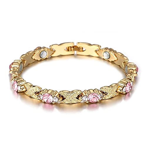 Bracelet femmes élégant coloré zircon : finis les bijoux ternes qui manquent de vie