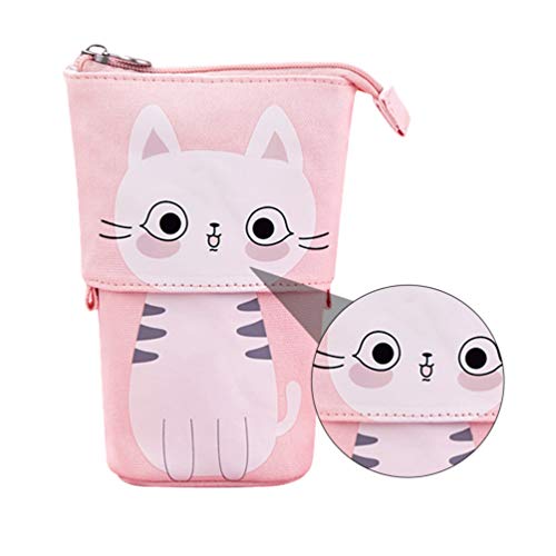 NUOBESTY Estojo para LÃ¡pis Infantil Bolsa para LÃ¡pis Porta-Canetas ZÃ­per Papelaria Bolsa Bolsa pa