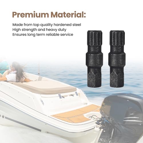 Image of Creative.C 2 Pcs Hinge Pin Tool Compatible with Mercruiser Alpha 1 Gen 1 2 Bravo I II III Outdrive Sterndrive 91-78310 & 18-9861