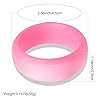 FUNOJOY Bangles Bracelets for Women Chunky Colorful Oval Polished-Finish Acrylic Resin Bangle Bracelet Wide Wristbands Fashion Jewelry Bracelet for Women #2