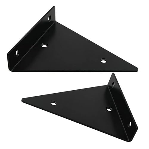 2PCS �O�p�u���P�b�g�T�|�[�g �ǒI�}�E���g �O�r�p�[�e�B�V���� ���p�Œ�x�A�����O�I�n�[�h�E�F�A �Ƌ�}�E���g�ɓK�� (8CMX10CM�A�z���C�g)