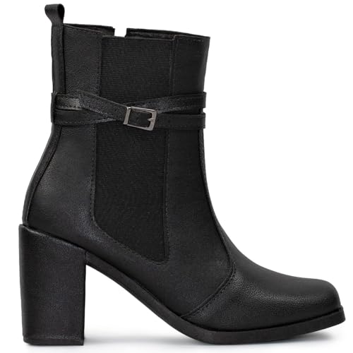 Bota Feminina Cano Curto preto35