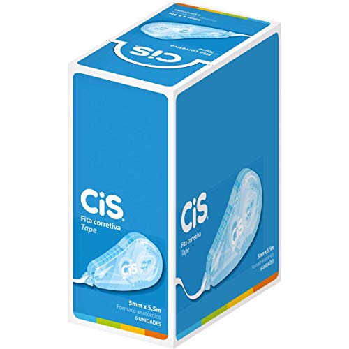 CIS TAPE FITA CORRETIVA 5MM X 5,5M C/6