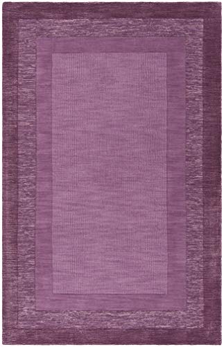 SAFAVIEH Impressions Collection Accent Rug - 4' x 6', Fuchsia & Purple, Handmade Wool, Ideal for High Traffic Areas in Entryway, Living Room, Bedroom (IM821A)