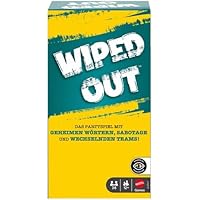 Mattel Games Wiped out - Juego de adivinanzas con componente