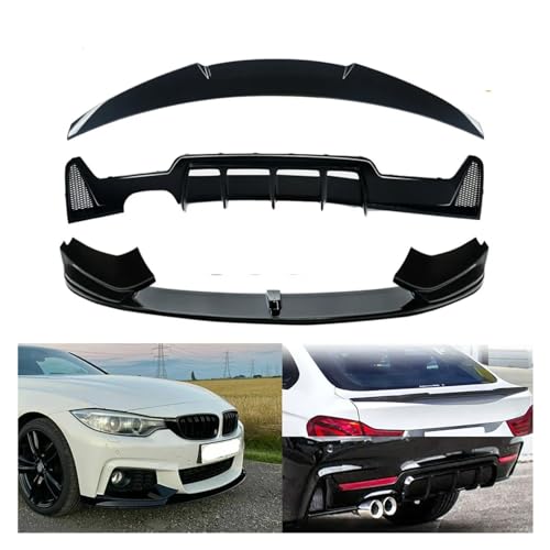 Diffuseur de becquet arrière et lèvre avant pour BMW F36 Série 4 Lyjstore