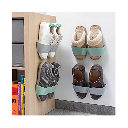 E EBETA Hängeorganizer Tür Wand Organizer Utensilientasche Hängende Aufbewahrungstasche für Eingang Garderobe Badezimmer 3 Große Fächer (Blaustreifen)