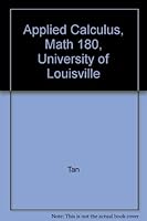 Applied Calculus, Math 180, University of Louisville 0495274461 Book Cover