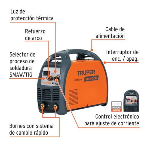 Soldadora Truper 250A 8 Imagen adicional