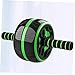 POPETPOP Abdomen Training Roller Thicken Wheel Mute Abdominal Wheel for Core Strengthening for All Fitness Levels Back Sides Workout for Home Fitness