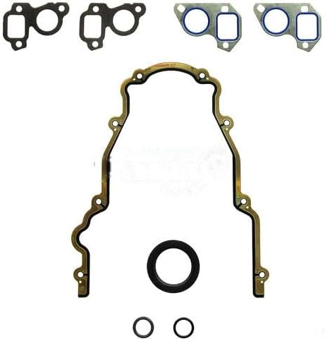 Replacement Timing Cover Gasket Set Compatible with 2001-2019 Chevrolet Silverado 2500 HD