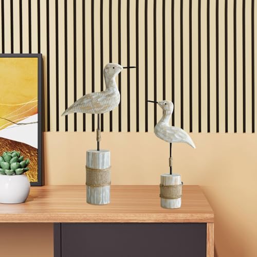 Statue de mouette sur base combler espace vide meuble salon - 5