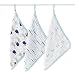 aden + anais washcloth set 3 pack, high seas