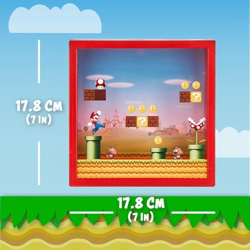 Miniatura 5 de Hucha Super Mario - Producto Oficial Nintendo, Alcancía De 18cm 7 , Regalo Para Fans De Mario Bros