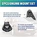YBDDZH Engine Motor and Transmission Mount Kit Compatible with 2004-2013 Mazda 3 2.0L 2.3L & 2009-2013 Mazda 3 2.5L & 2006-2015 Mazda 5 2.3L Automatic OE A4405 B37F39040F A4418 BFD139010A Set of 2