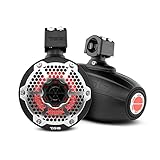 DS18 Hydro NXL-X6TPNEO/BK 6.5' Marine Water Resistant Wakeboard Tower Neodymium Speaker with...