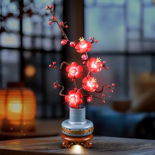 LIGHTAILING Światło do Lego-10369 Plum-Blossom - zestaw oświetlenia LED kompatybilny z modelem klocków Lego - nie zawiera zestawu modeli