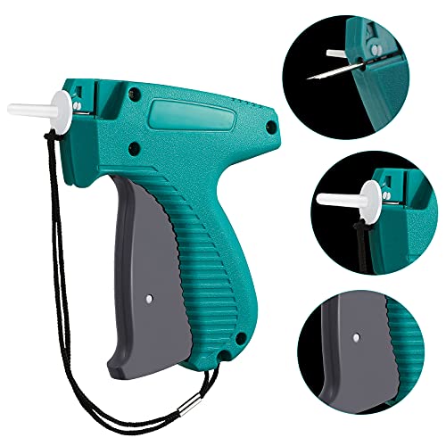 Image of Honoson 2006 Pcs Clothing Price Tags with Gun Set, Including 1 Garment Price Tag Attacher with 5 Steel Needles 500 Clothing Label and 1500 Plastic Fasteners Barbs(Simple Style)
