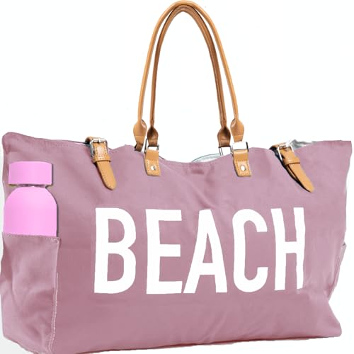 Image of Keho Waterproof Beach Bag with Pockets For Women (Sandproof)