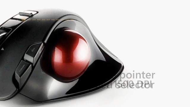 Watch ELECOM Wireless Thumb-Operated Trackball Mouse M-XT3DRBK-G on ...