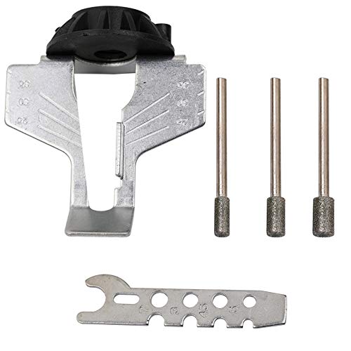 Preisvergleich Produktbild Docooler Schärfvorrichtung Kettensägezahn Tragbare Schleifwerkzeuge Set Elektrische Schleifmaschine Zubehör für Garten im Freien