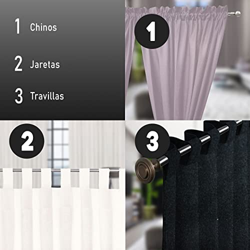 Listado y reviews de Cortinas de tergal del mes. 17 Imagen adicional