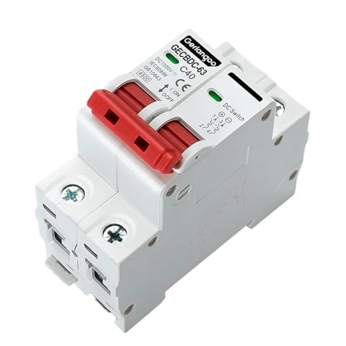 Disjoncteur DC1000V 63A pour éviter court-circuit de batterie voiture et inversions