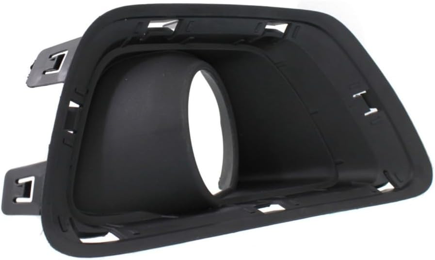 KarParts360 For Chevy Colorado 2015-2020 Fog Light Trim Driver and Passenger Side | Pair | Front | Textured Black | Replacement For GM1038176, GM1039176 | 22891700, 22891701