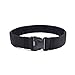 Produktbild OUNONA Unisex Military G¨¹rtel Einstellbare Outdoor Tactical G¨¹rtel Utility Strap mit Schnellverschluss Schnalle 120x5.5x0.3CM (Schwarz)