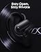 Soundcore AeroFit 2 Pro by Anker, Open-Ear with Semi-in-Ear Active Noise Cancellation, Dual-Form Earbuds, Adjustable Ear Hooks, Hi-Res, LDAC, 4-Mic AI Clear Calls, IP55 Water-Proof, Wireless Charging