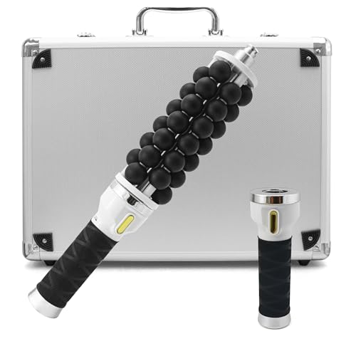 Elizia ETCRO02 Appareil de massage portable à vibrations pour soulager les douleurs aux épaules et au cou Argenté