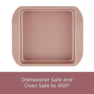 Farberware 47776 Nonstick Bakeware, Nonstick Muffin Pan / Cupcake Pan - 12 Cup, Rose Gold Red Farberware 47776 Nonstick Bakeware Nonstick Muffin Pan Cupcake Pan 12 Cup Rose Gold Red