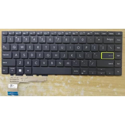 Clavier ASUS Vivobook S435 pour travailler de nuit confortablement avec les touches rétroéclairées
