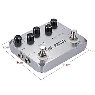 LTD-02 Guitar Delay Pedal Time Maker 11 Types of Ultimate Delay Pedals Bass Guitar Effect Pedal with Tap Tempo True… - Les Beatles, Paul McCartney, John Lennon, RIngo Starr, George Harrison LTD-02 Guitar Delay Pedal Time Maker 11 Types of Ultimate Delay Pedals Bass Guitar Effect Pedal with Tap Tempo True… – Image 2