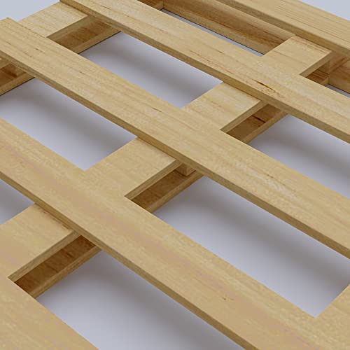 Treaton, Heavy-Duty 4-Way Entry Wooden Pallet – 40x36x5”, Industrial-Grade Hardwood Shipping Pallet, Durable, Reusable, Stackable, Easy to Handle, Commercial Use as a Floor-Pallet, 1 Pack by Treaton - Image 3