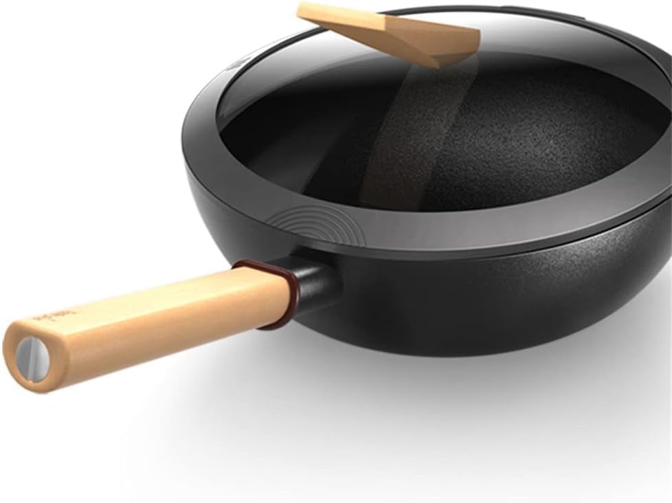 Miniatura 3 de Juego de ollas y sartenes, sartén antiadherente para cocinar utensilios de cocina, huevo de cocina, sartén para sopa olla de hierro, juego de