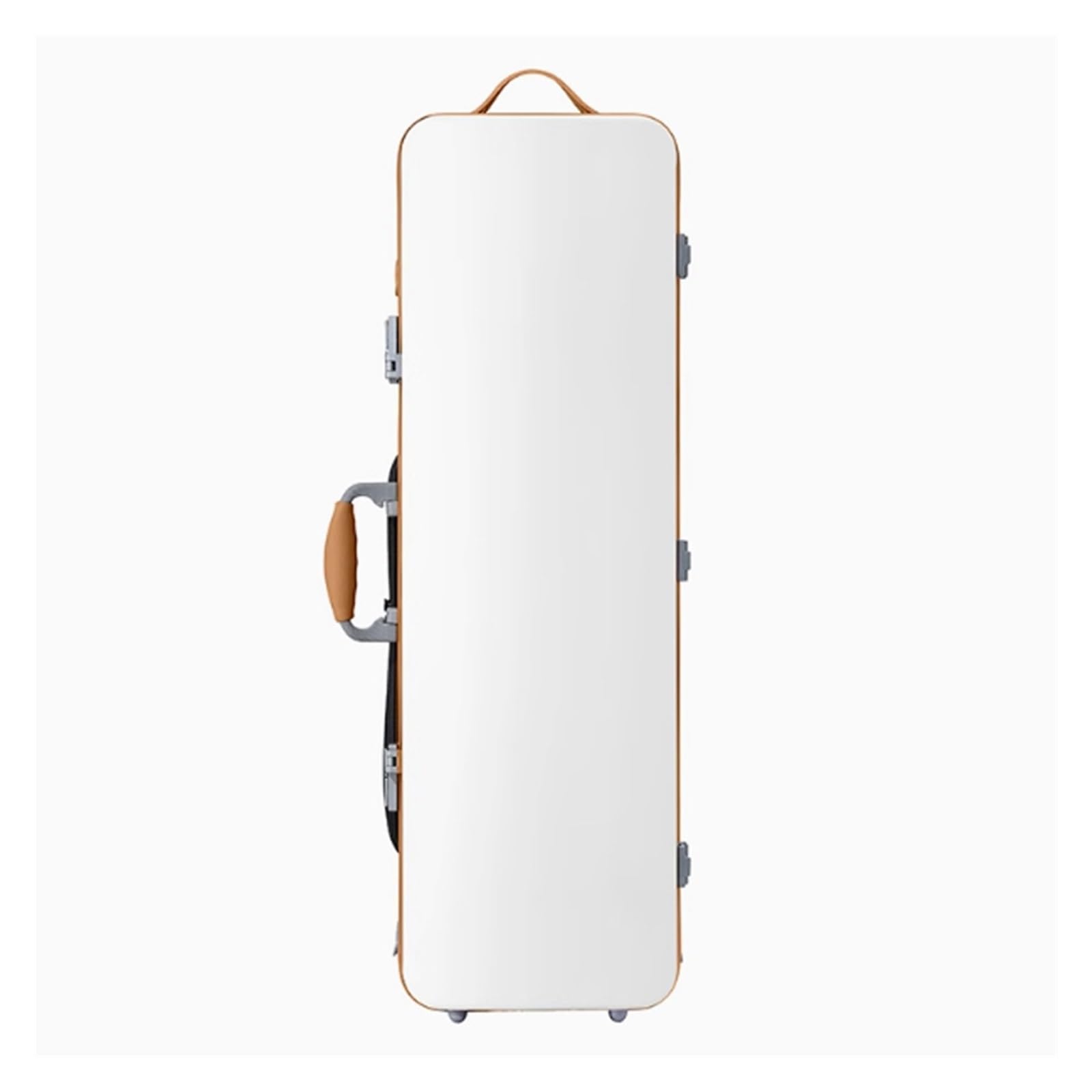 Quadratischer Geigenkoffer Aus Kohlefaser Verschleißfest Kratzfest Ultraleicht Und Tragbar 1,6 Kg Professioneller Geigenkoffer(White)