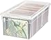IRIS Media Storage Box, 6 Pack, Clear