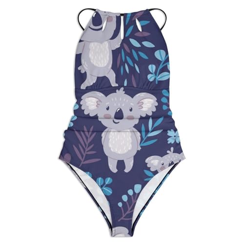 Maillots de bain une pièce koala avec contrôle du ventre pour sculpter la silhouette - 3