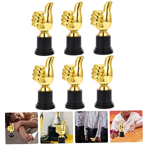 Amosfun 24 Peças Troféu Incrível Para Crianças Troféu Polegares Troféus De Festa Troféus Vencedores