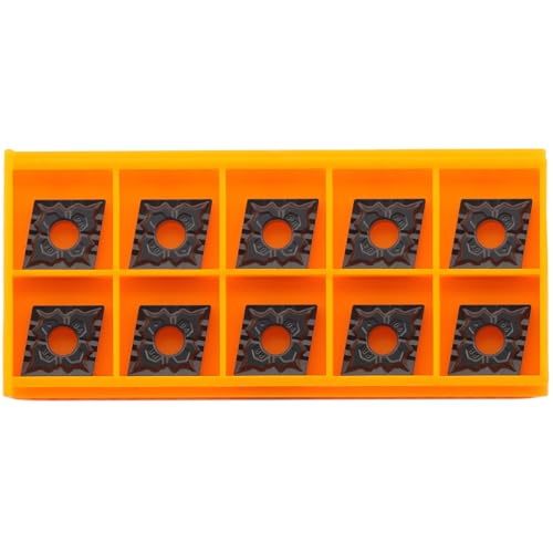 CNMG431 Insertos de Carburo CVD para Torneado CNC 10 pcs