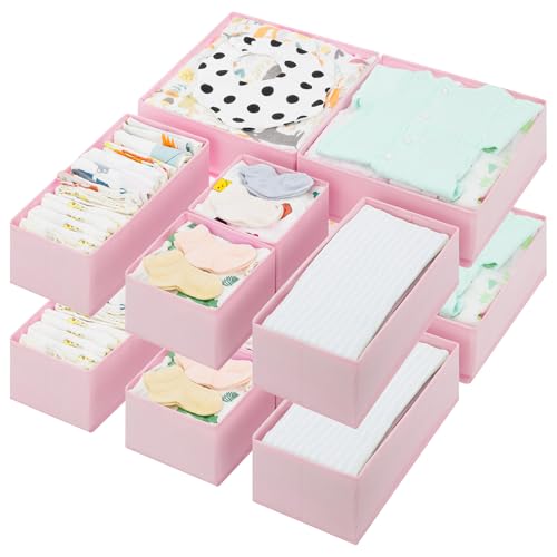 GRANNY SAYS Drawer Organizer Clothes, 12 Pack Dresser...