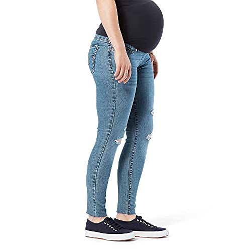 Image of Levi Strauss Signature Gold Women's Maternity Baby Bump Skinny Jeans - Discontinued