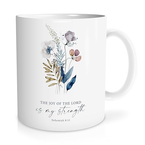 Likjad bible verses christian mug, joy of the lord is