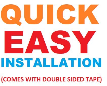 FIRE Alarm Control Panel Sign (RED,Double Sided Tape, Aluminium 2X8-Rust Free)